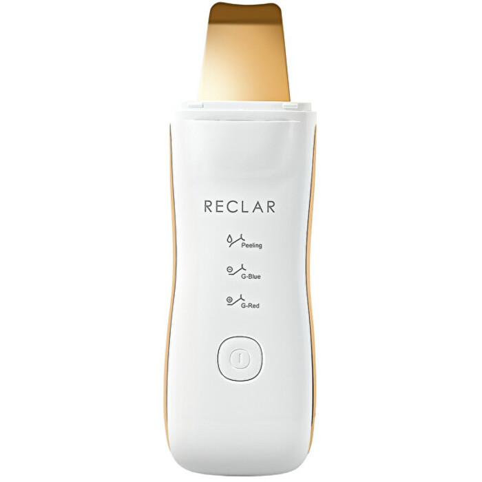 Hypoalergenní galvanický peeler a terapie světlem PLUS ( zlatý )