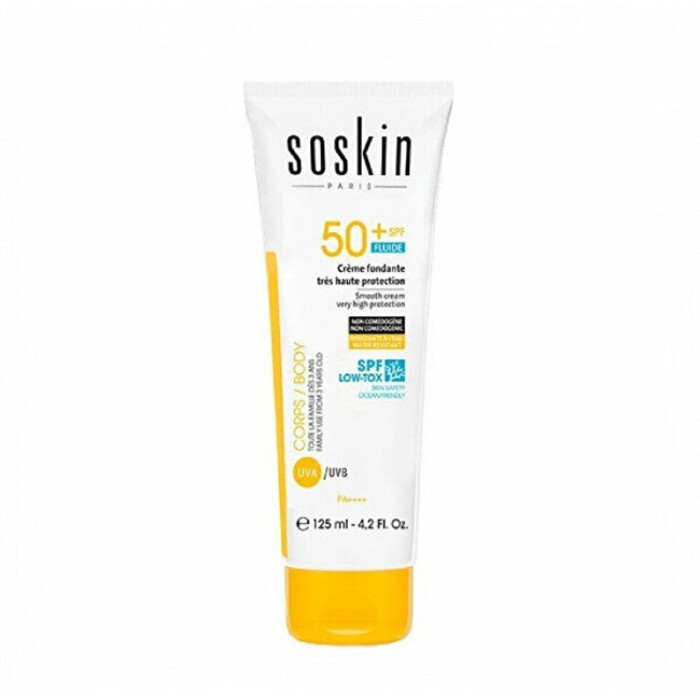 Soskin Paris Smooth Cream SPF 50+ - Ochranný krém na obličej a tělo 125 ml