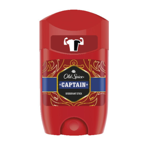 Captain Deodorant Stick - Tuhý deodorant pro muže