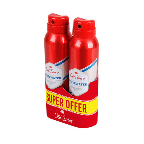 Old Spice Whitewater Duo 2 x 150 ml - pánský deodorant ve spreji 150 ml