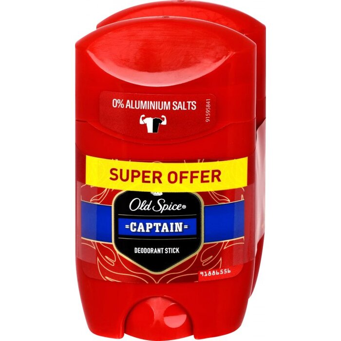 Old Spice Captain pánský deodorant Stick Duopack - pánský deodorant 2 ml
