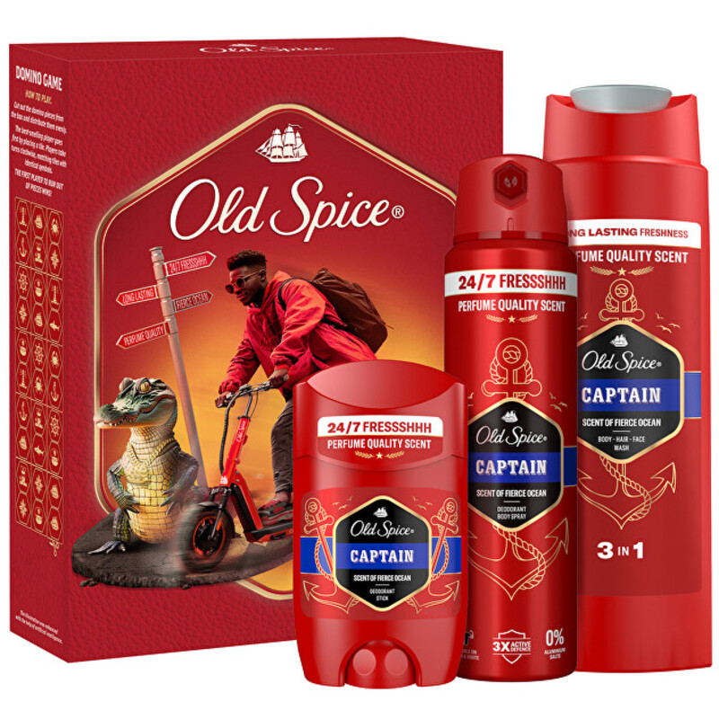 Captain Set - Dárková sada s dominem