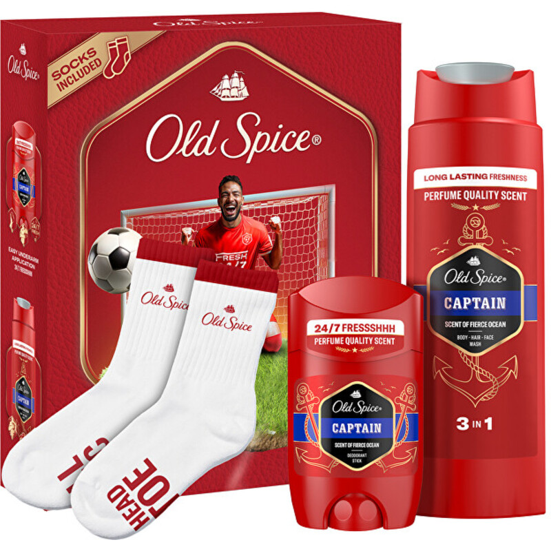 Captain Set with Socks - Dárková sada s ponožkami