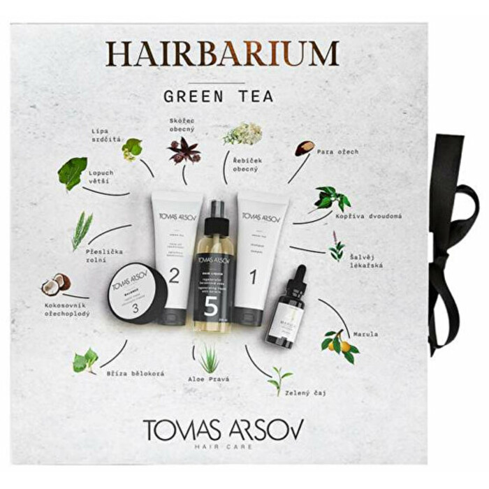 Tomas Arsov Hairbarium Green Tea Set - Dárková sada