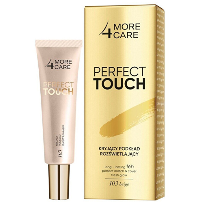 Long 4 Lashes Perfect Touch Brightening Make-up - Rozjasňující podkladová báze 30 ml - 103 Beige