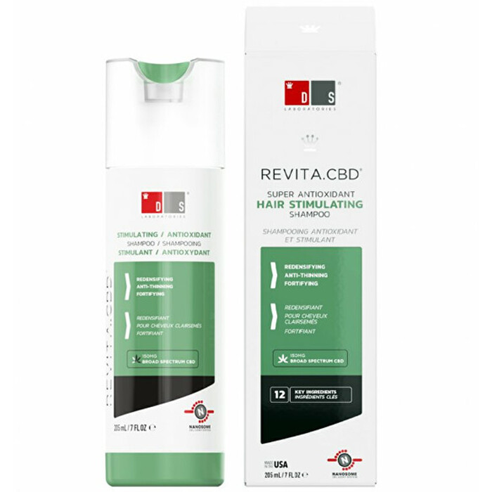 DS Laboratories Revita.CBD Hair Stimulating Shampoo - Antioxidační šampon proti vypadávání vlasů 205 ml