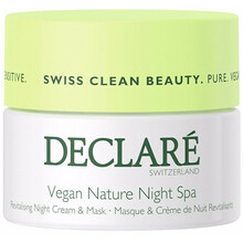 Vegan Nature Night Spa Revitalising Cream & Mask ( citlivá pleť ) - Noční revitalizační pleťový krém a maska
