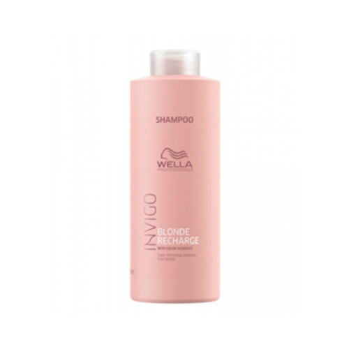 Wella Professional Invigo Blonde Recharge Color Refreshing Shampoo - Šampon pro blond vlasy 250 ml