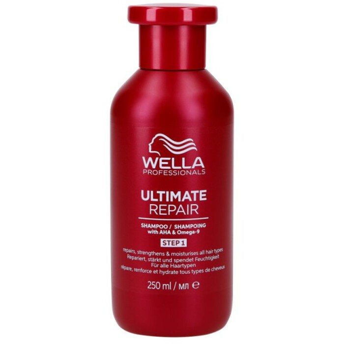 Wella Professional Ultimate Repair Shampoo - Krémový šampon pro poškozené vlasy 250 ml