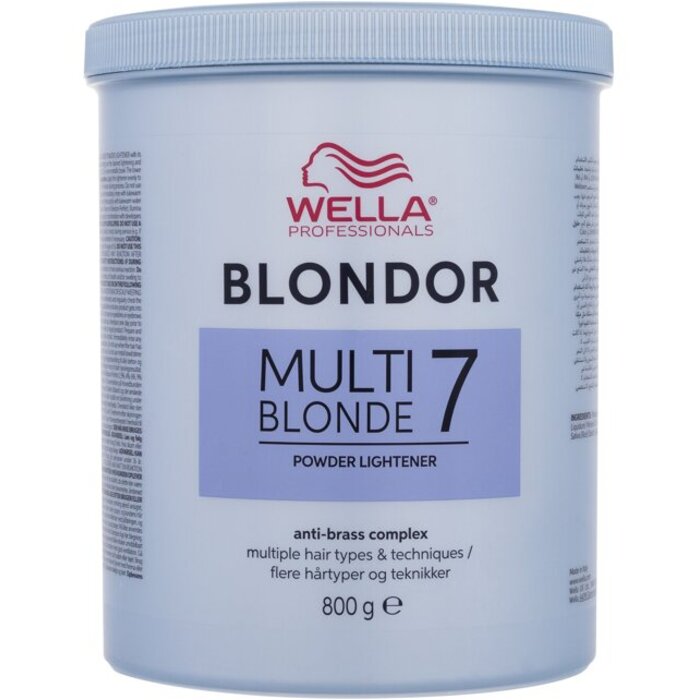 Wella Professionals Blondor Multi Blonde 7 práškový zesvětlovač vlasů 800 g