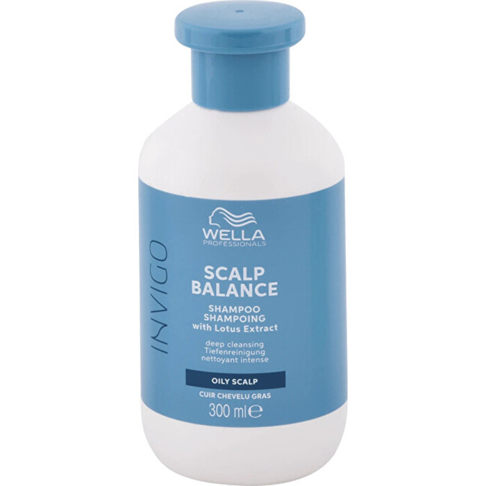Wella Professionals Invigo Scalp Balance Oily Scalp Shampoo hloubkově čisticí šampon pro mastné vlasy 300 ml
