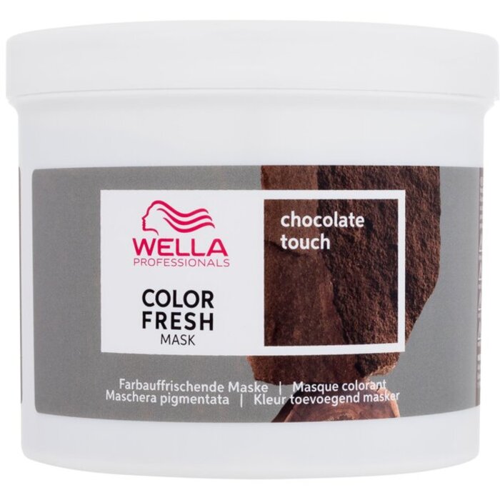 Wella Professional Color Fresh Mask - Barvicí a pečující maska na vlasy 500 ml - Chocolate Touch