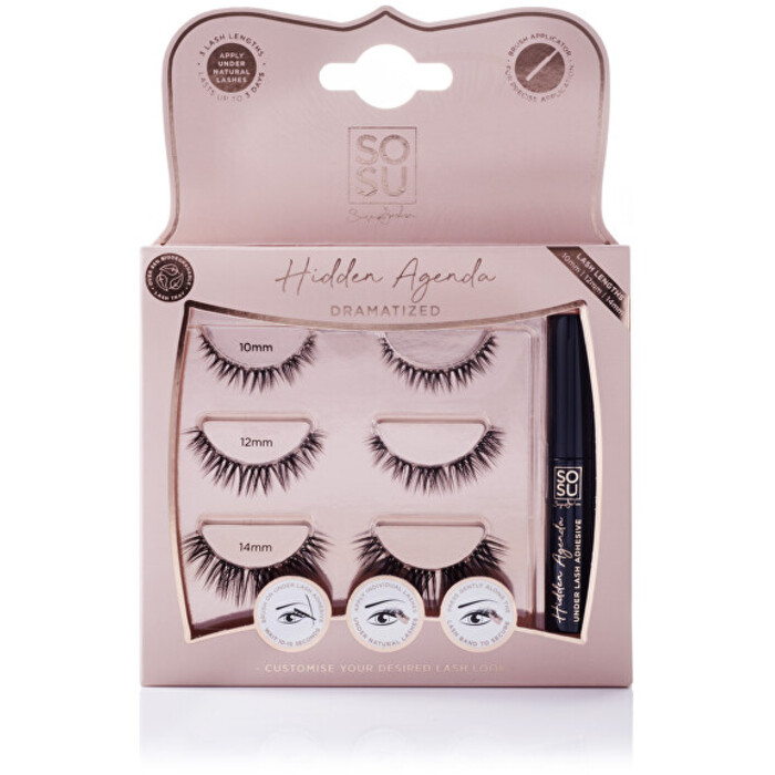 Sosu Hidden Agenda Dramatized Lashes ( 10-14 mm ) - Umělé řasy