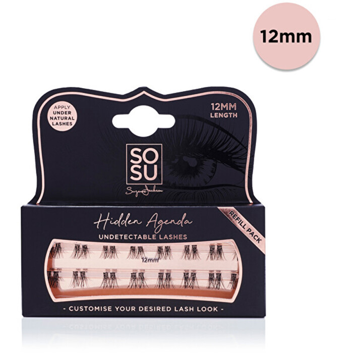 Sosu Hidden Agenda Undetectable Lashes ( 12 mm ) - Umělé trsové řasy