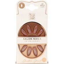 Chocolate Salon Nails - Umělé nehty ( 24 ks )