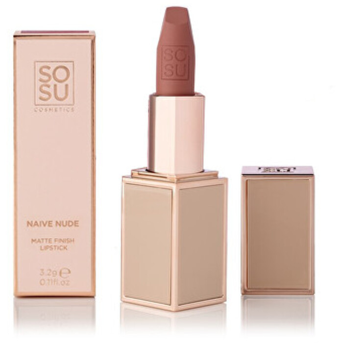 Sosu Matte Lipsticks - Matná rtěna 3,2 g - Naive Nude