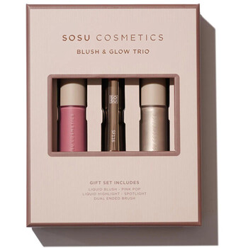 Blush & Glow Trio - Dárková sada dekorativní kosmetiky