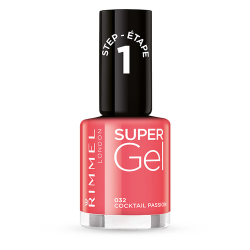 Rimmel Super Gel Nail Polish - Lak na nehty 12 ml - 035 Pop Princess Pink