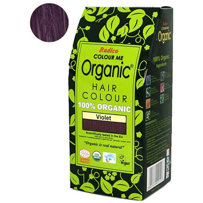 Přírodní barva na vlasy - fialová BIO 100 g