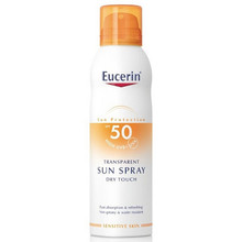 Dry Touch Sun Spray SPF 50 - Transparentný sprej na opaľovanie
