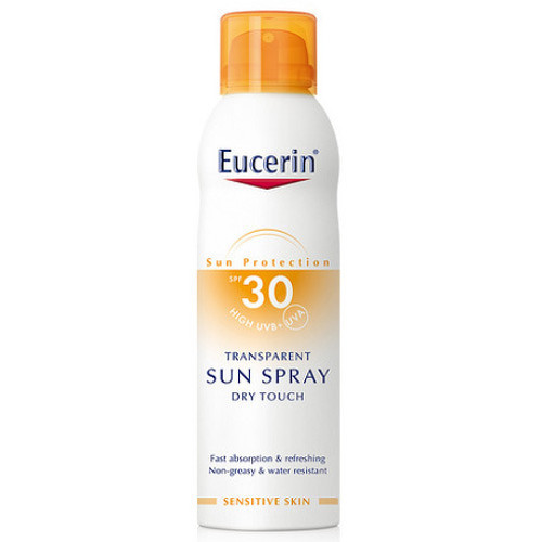 Eucerin Dry Touch SPF 30 - Transparentní sprej na opalování 200 ml