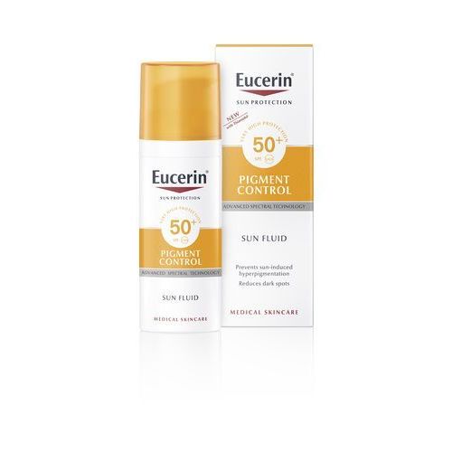 Eucerin Pigment Control Pigment Control Sun Fluid SPF 50+ - Emulze na opalování na obličej s depigmentačním účinkem 50 ml