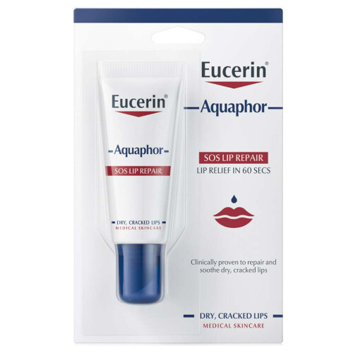 Aquaphor SOS Lip Repair - Balzam na suché a popraskané pery