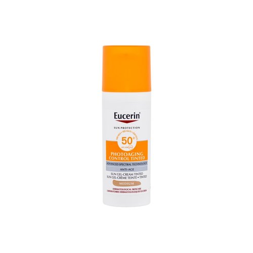 Eucerin Sun Protection Photoaging Control Tinted Gel-Cream SPF 50+ - Opalovací přípravek na obličej 50 ml - Medium