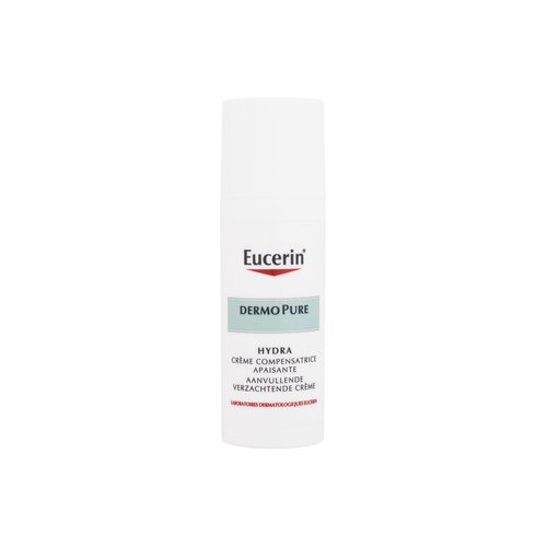 Eucerin DermoPure Hydra Adjunctive Soothing Cream - Pleťový krém pro zklidnění při léčbě akné 50 ml