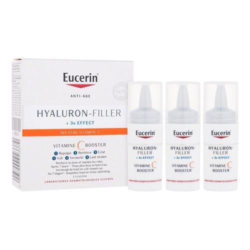 Eucerin Hyaluron-Filler + 3x Effect Vitamin C Booster 3 x 8 ml
