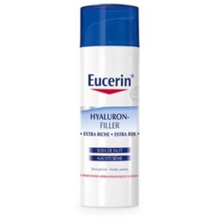 Eucerin Hyaluron-Filler Extra Rich Night Cream - Noční krém 50 ml