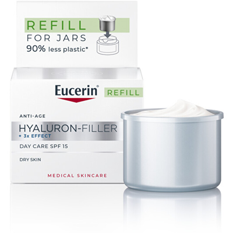 Hyaluron-Filler+3x Effect Day Care Refill SPF 15 - Náhradní náplň pro krém pro zralou pleť