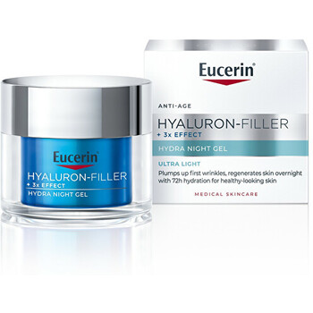 Hyaluron-Filler+3x Effect Hydra Night Gel - Noční hydratační gel