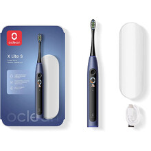 X Lite Dark Blue Set - Sonická kefka tmavo modrý
