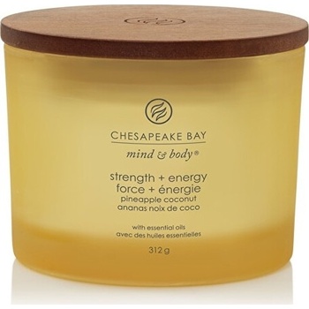 Strength & Energy Candle ( tři knoty ) - Vonná svíčka