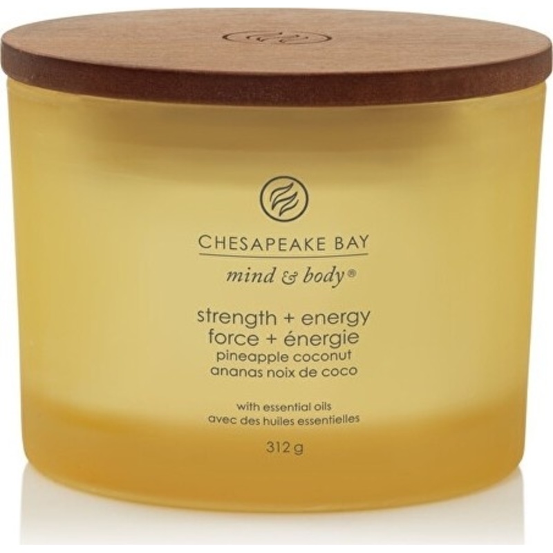 Strength & Energy Candle ( tři knoty ) - Vonná svíčka