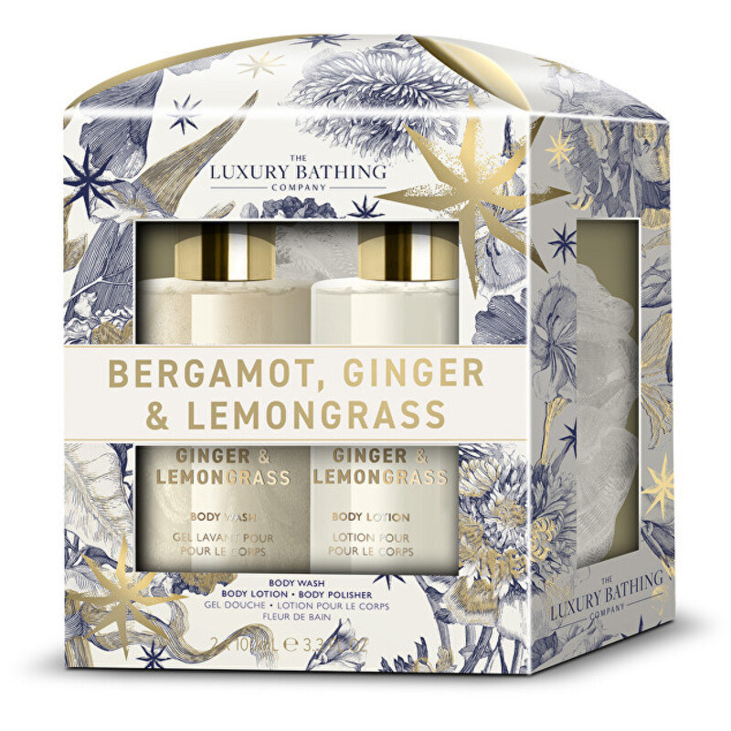 Dárková sada koupelové péče ( Bergamot, Zázvor & Lemongrass )
