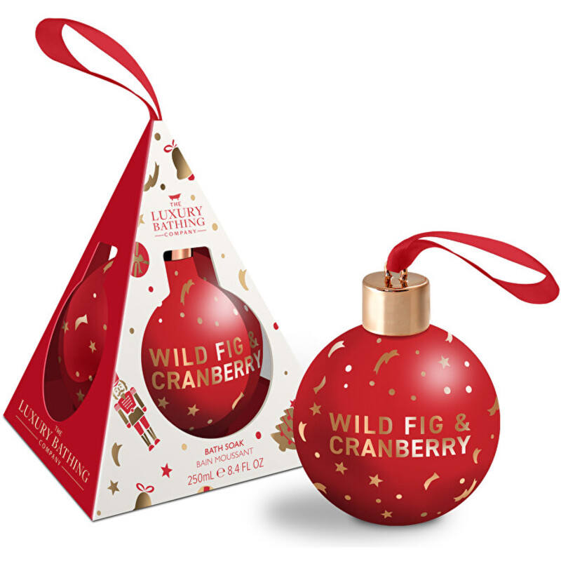 Pěna do koupele vánoční baňka ( Fík & Brusinka )