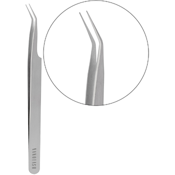 Eyelash Tweezers Curved - Pinzeta na řasy