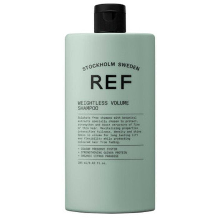REF Weightless Volume Shampoo - Šampon pro jemné a zplihlé vlasy pro objem od kořínků 1000 ml