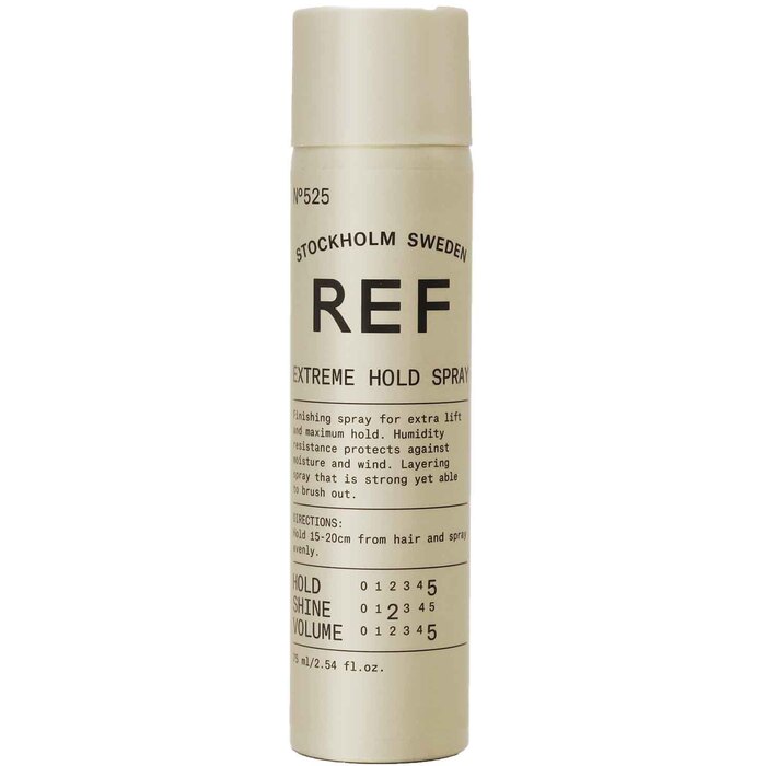REF Hold & Shine Spray N°545 - Lak na vlasy se silnou fixaxí a leskem 75 ml
