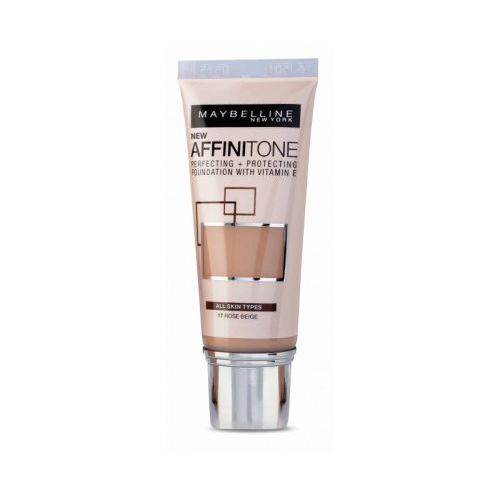 Maybelline Affinitone Perfecting + Protecting Foundation With Vitamin E - Sjednocující make-up s HD pigmenty 30 ml - 24 Golden Beige