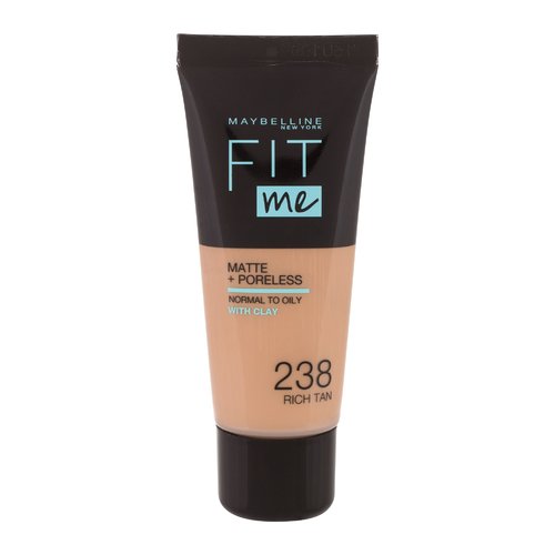 Maybelline Fit Me! Matte & Poreless Make-Up - Sjednocující make-up s matujícím efektem 30 ml - 250 Sun Beige