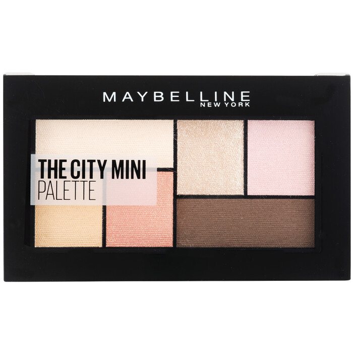 Maybelline The City Mini Palette - Paletka očních stínů 6 g - 400 Rooftop Bronzes