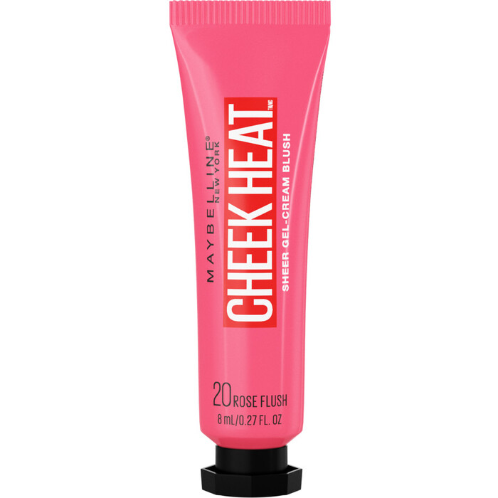 Maybelline Cheek Heat Sheer Gel-Cream Blush - Gelově-krémová tvářenka 8 ml - 25 Fuchsia Spark