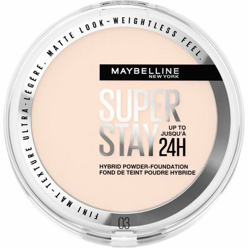 Maybelline SuperStay 24H Hybrid Powder-Foundation kompaktní pudrový make-up pro matný vzhled 10 9 g