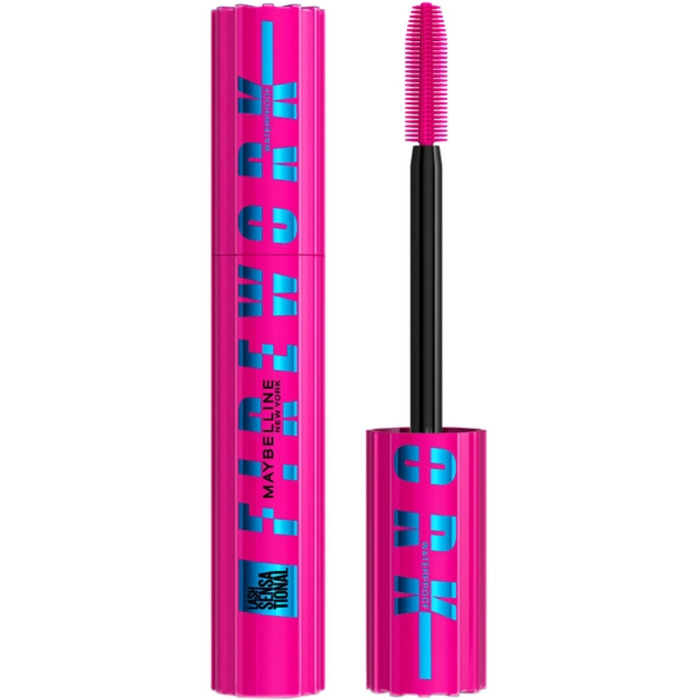 Maybelline Lash Sensational Firework Waterproof - Řasenka 10 ml - Black