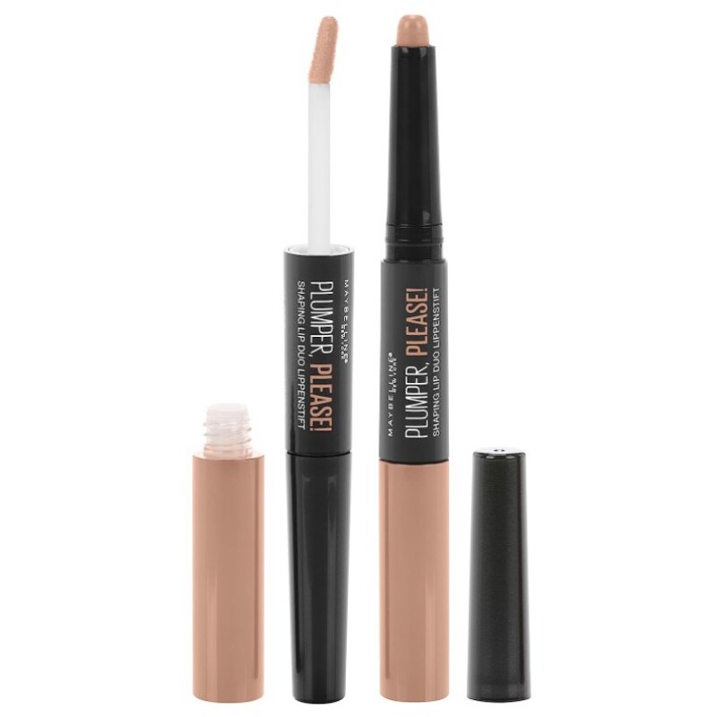Plumper, Please! Shaping Lip Duo - Vyplňujíčí a zvětšující rtěnka a lesk 5 ml