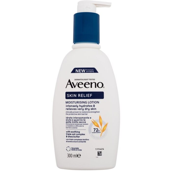 Aveeno Skin Relief Moisturising Lotion - Intenzivně hydratační tělové mléko 300 ml