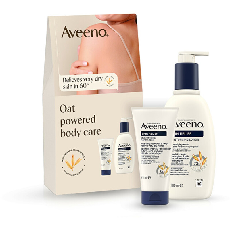 Skin Relief Set ( velmi suchá a citlivá pokožka ) - Dárková sada tělové péče